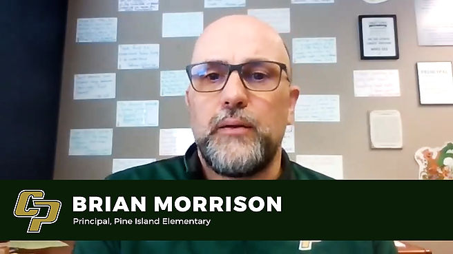 Brian Morrison, Pine Island Principal